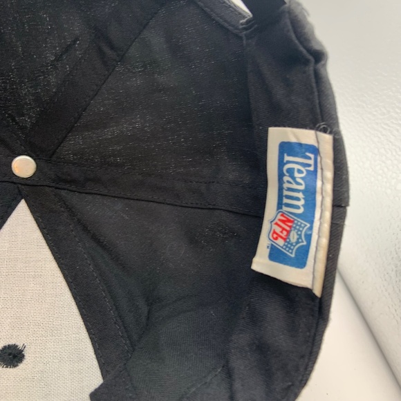 Vintage 90s Eastport Miami Dolphins Retro Logo Team NFL Snapback Hat Teal/Black - Picture 12 of 13